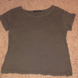 Green brandy melville t-shirt